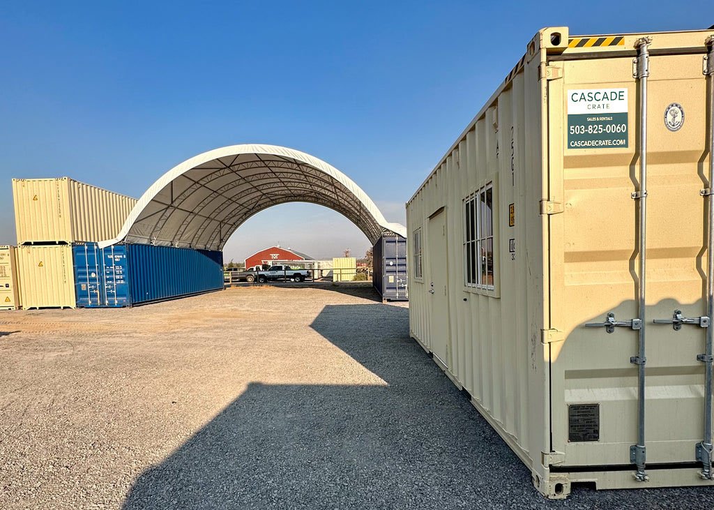 Cascade Crate - 40' Double Truss Canopy